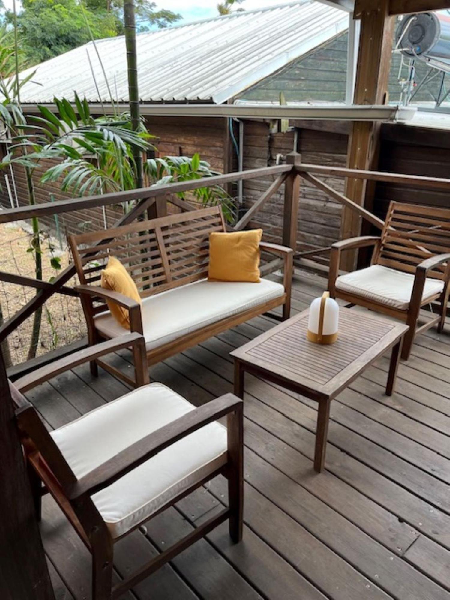 La Bananeraie Apt 35M2 Piscine Jardin Tropical Parking Prive Сен-Лё Экстерьер фото